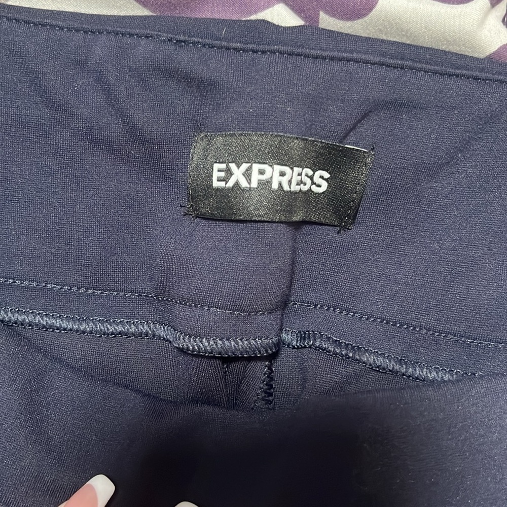 Express Columnist Ankle High Rise Pants - Picture 5 of 9